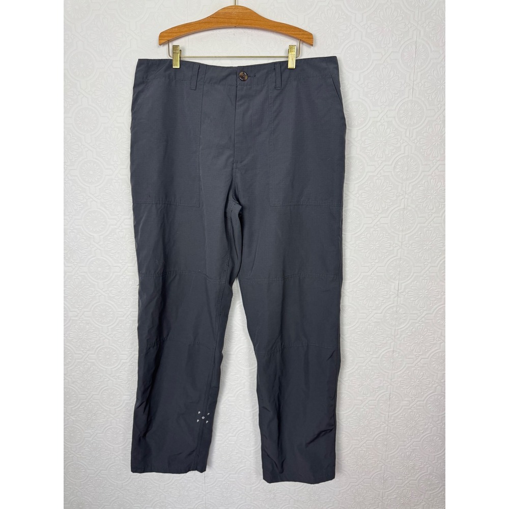 Pop Trading Company DRS Ripstop Pants Mens Charcoal Grey Skateboard Trousers
